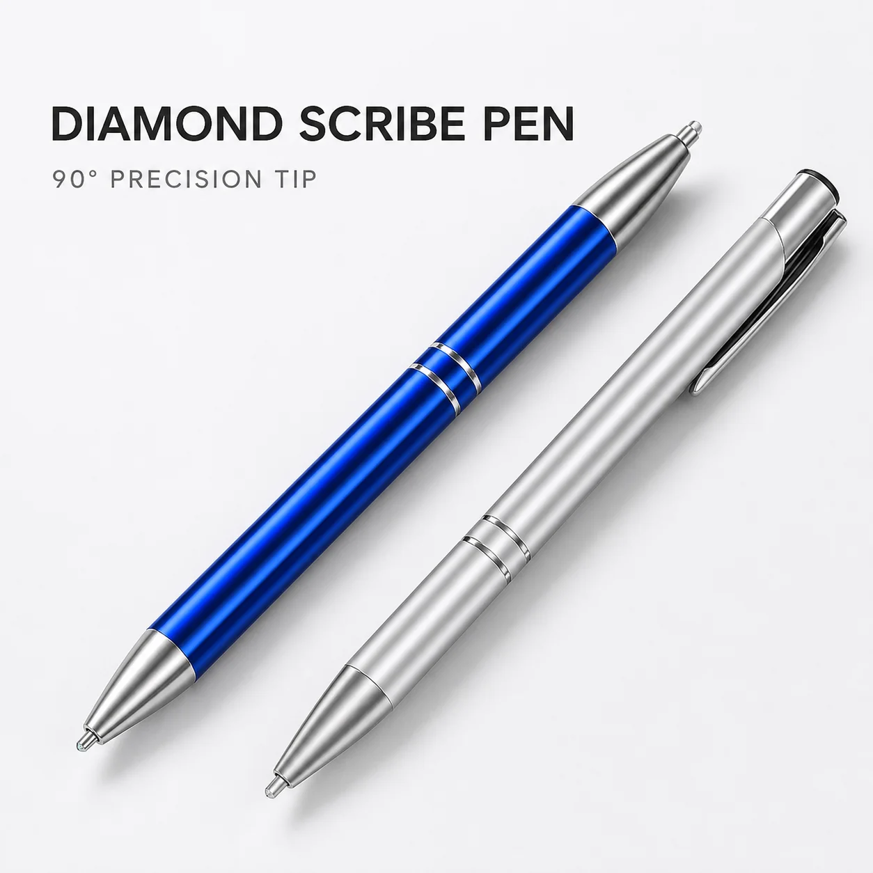 Natural Diamond Tip Scriber Pen for Silicon Wafer Quartz Glass Ceramic Precision Cutting Marking Engraving Tool
