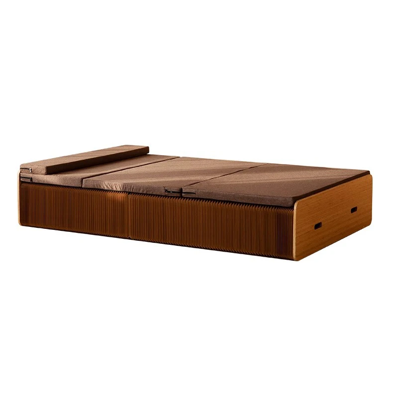 

folding bed lunch break bed office multi-function telescopic organ paper bed invisible small apartment household single