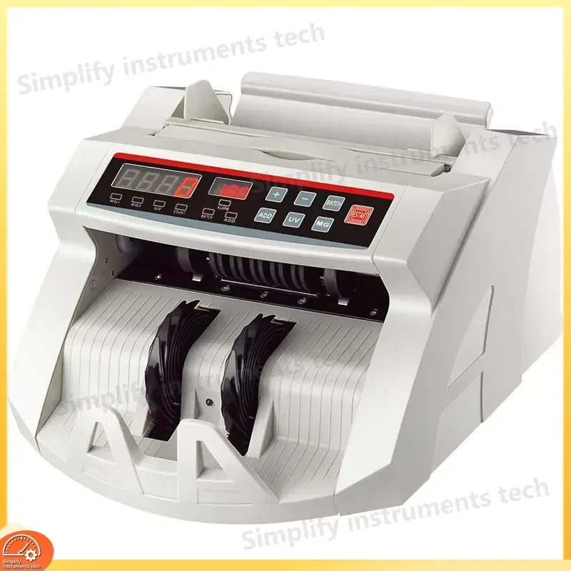 LED Money Detector Bill Counter with UV and MG Detection for Banknotes Cash Counting Currency Sorting Fast Accurate