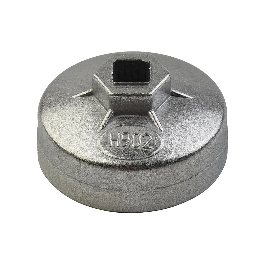 Oil Filter Wrench Cap Type Aluminum Alloy Silver Cap Socket Wrench 901 902 903 904 Drive Oil Filter Removel Hand Tool