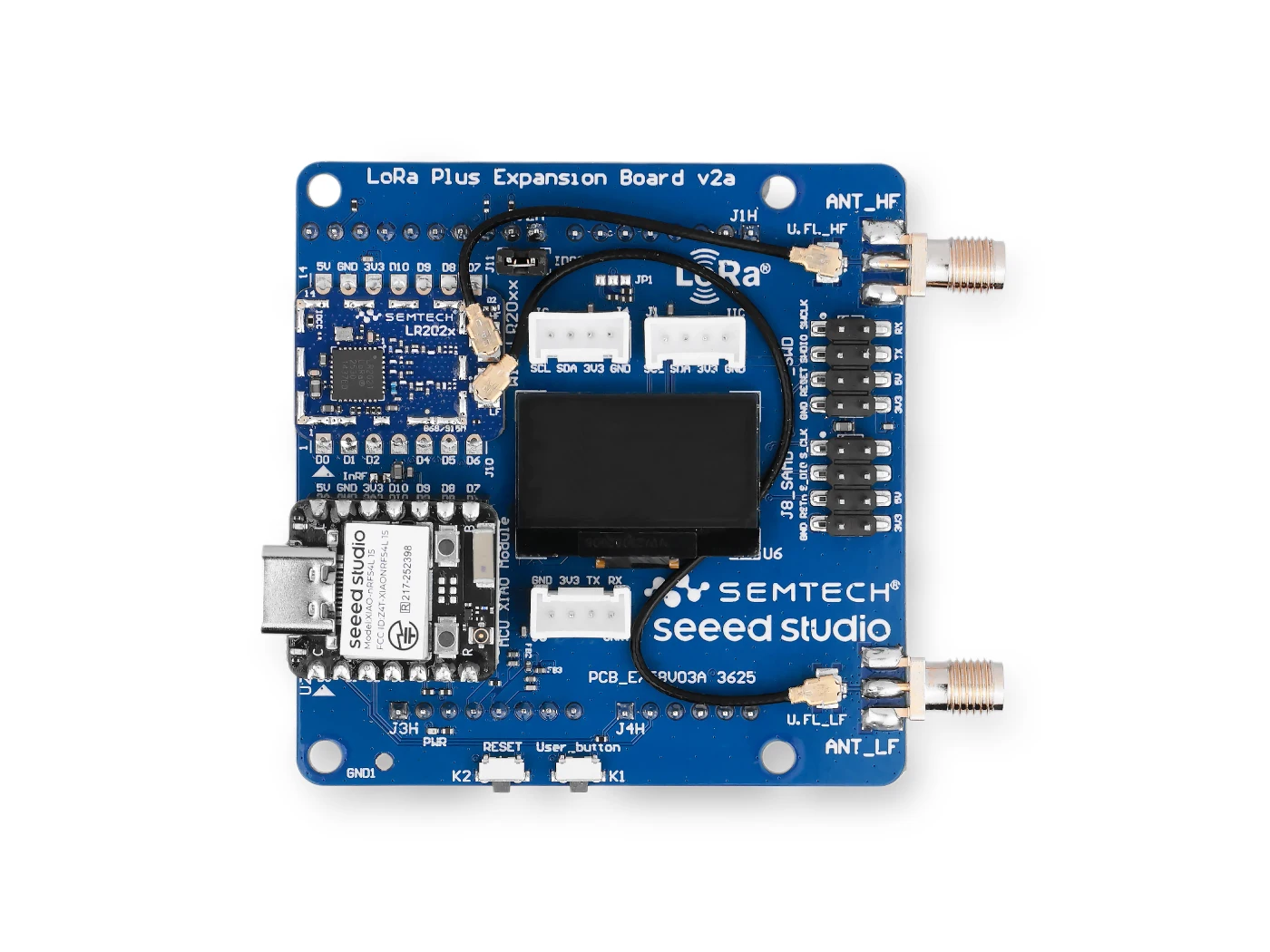 868MHz Semtech LR2021 LoRa Plus Evaluation Kit 915MHZ 490MHz LoRa Module FLRC XIAO nRF54L15 Arduino Uno STM32 Nucleo Nordic DK