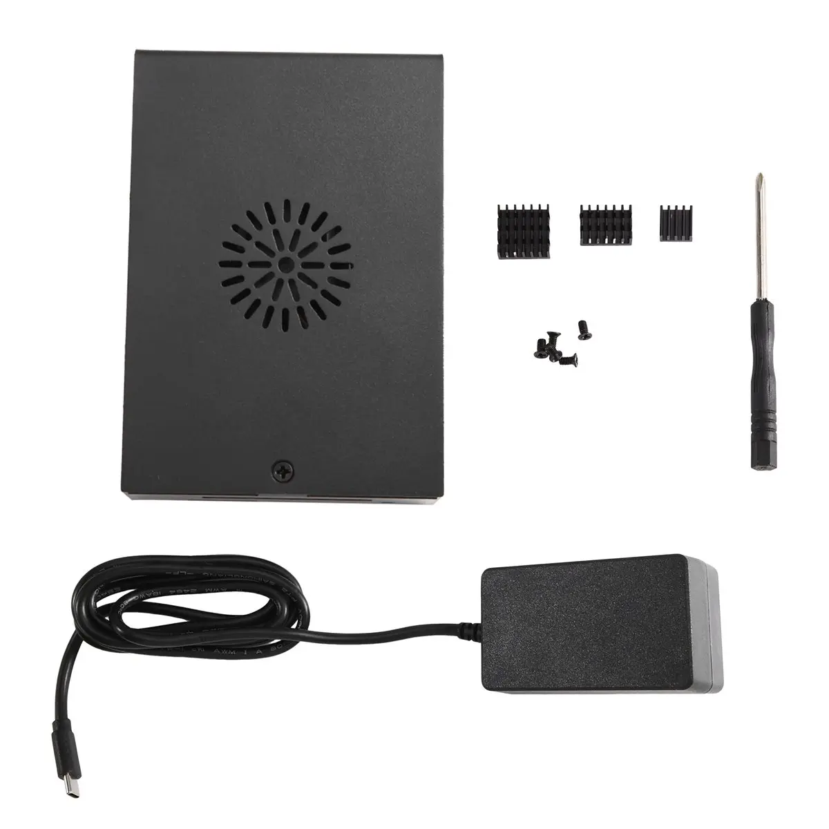 abiu-for-4pro-metal-case-enclosure-for-4pro-compatible-expansion-board-fan-active-cooling-eu-plug