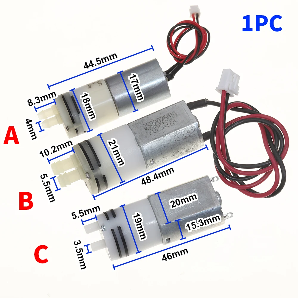 Mini 130 Water Pump DC 3V-12V Micro Diaphragm Water Pump Self-Priming Pump Water for Absorption Model