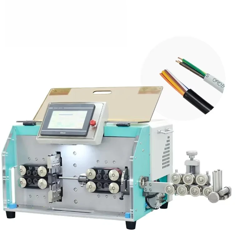 JL-600-30H 7 Cores Wire Stripping Machine Multicore  Cable Cutting Machine Fully Automatic Cable Stripping Machine