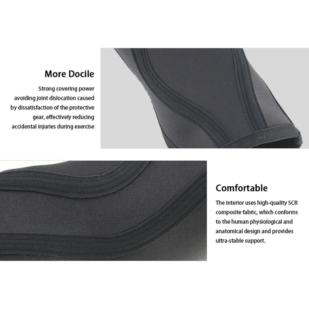 

1Pcs Knee Protection Accessory Nylon Thickened Knee Support for Men Women Weightlifting Basketball Football Running