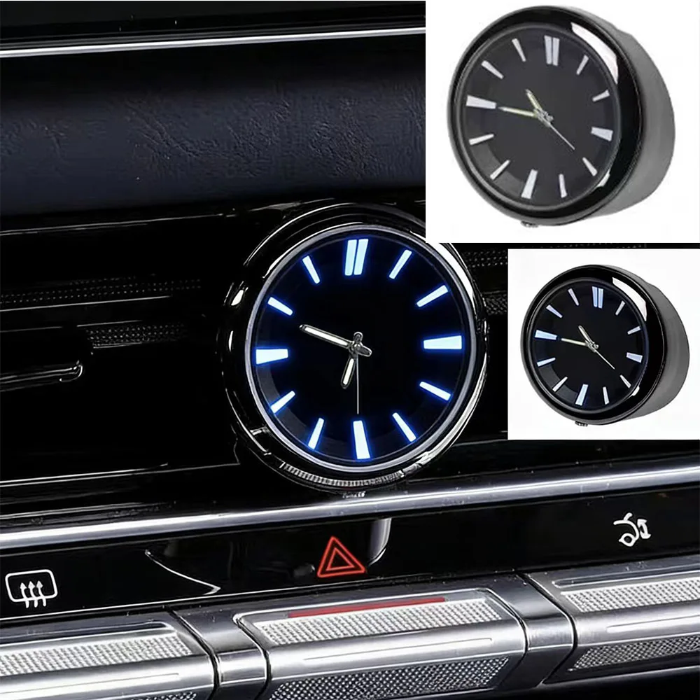 For ZEEKR 9X 2025 2026 Central Control Quartz Watch Round Watch Car Accessories Small Decorations