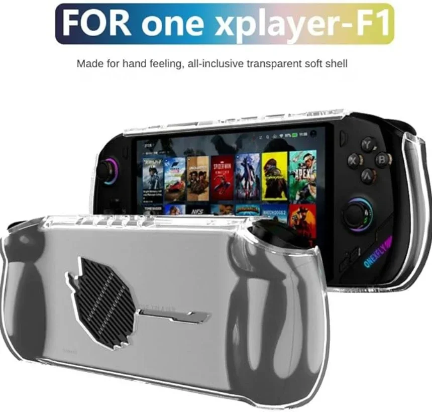 

Защитный чехол для OneXPlayer F1, прозрачный мягкий защитный чехол из ТПУ для управления, чехлы для консолей, чехол для геймпада, джойстика, аксессуары
