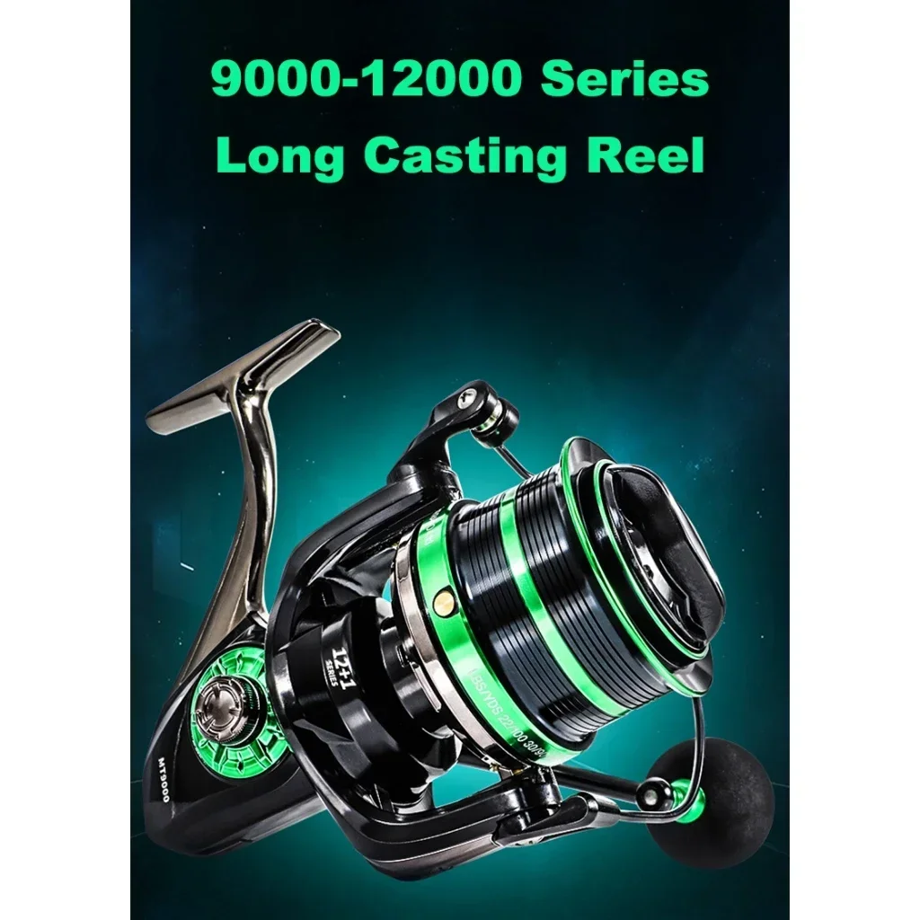 VWVIVIDWORLD,9000-12000 Series,25KG Max Drag,Saltwater Fishing Reel,Jigging Spinning Reel,Surf Fishing,Sea Trolling Fishing