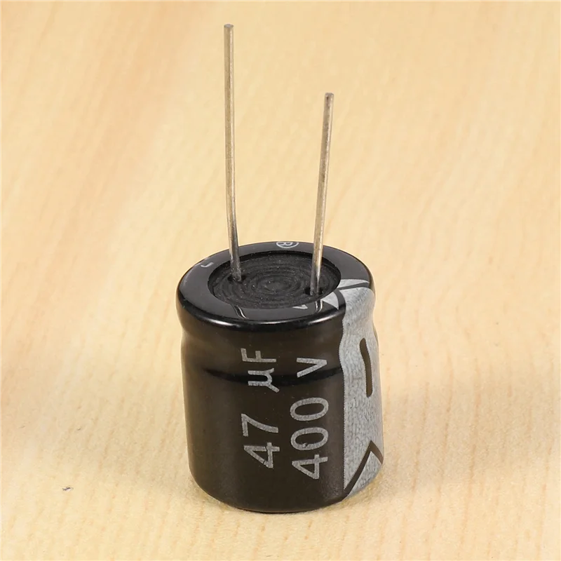 【NEW】50 Pcs 400V 47UF 18 X 20Mm Aluminum Electrolytic Capacitor