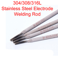 10pcs/bag diameter 2.5/3.2/4.0mm, length 300mm 304/308/316L Stainless Steel electrode welding rod for electric welding machine