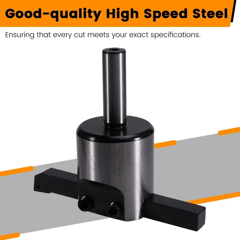 CNC Milling Machine Adjustable Size Flying Surface Smooth Cutter Bar Machining Center Plane Facemilling Cutter Head 12Mm