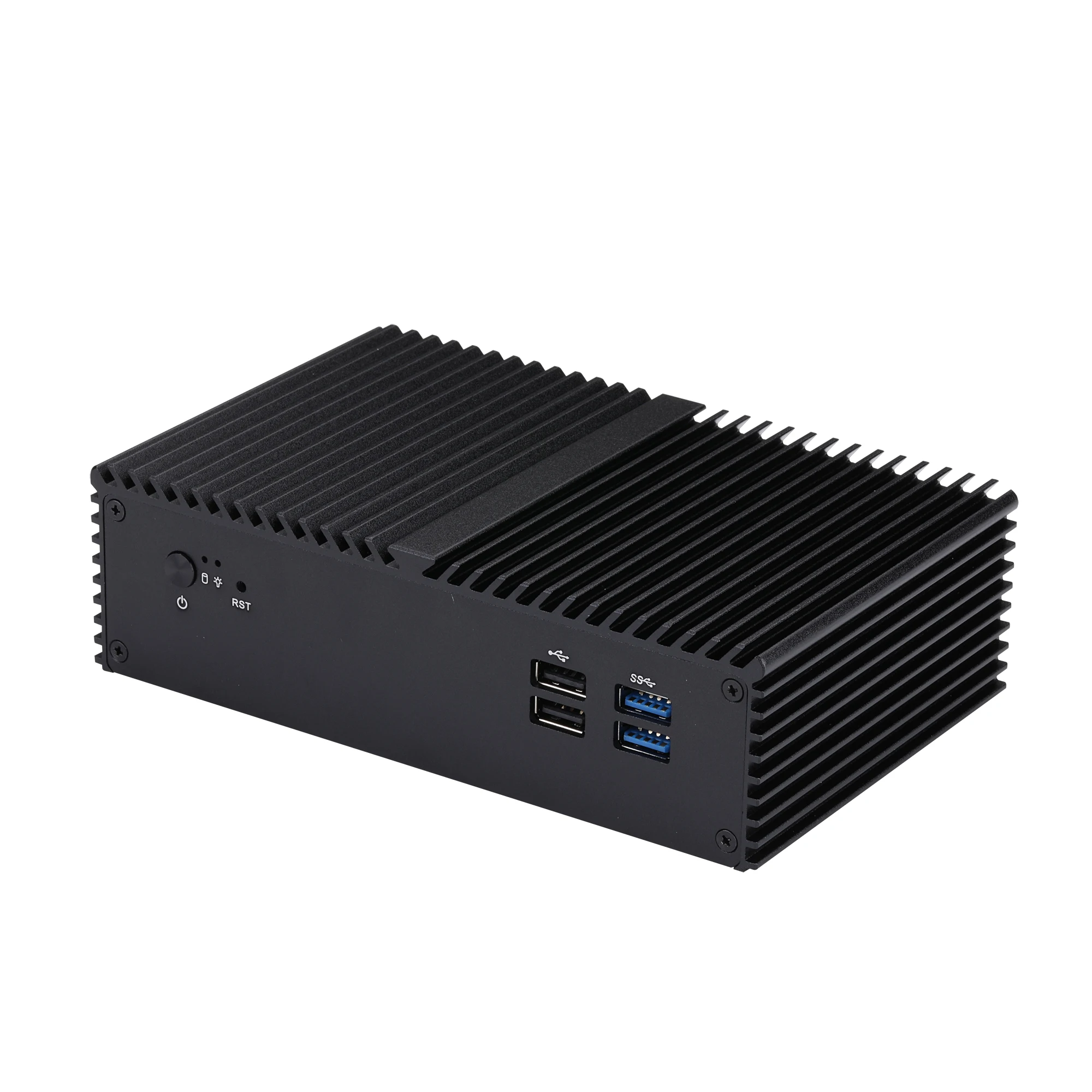 Qotom Mini PC 4 Lan Celeron J6412 AES-NI suporte 32G RAM 2GHz 2USB2.0 2USB3.0 Pfsense Gateway Firewall Router Mini PC Q790G4