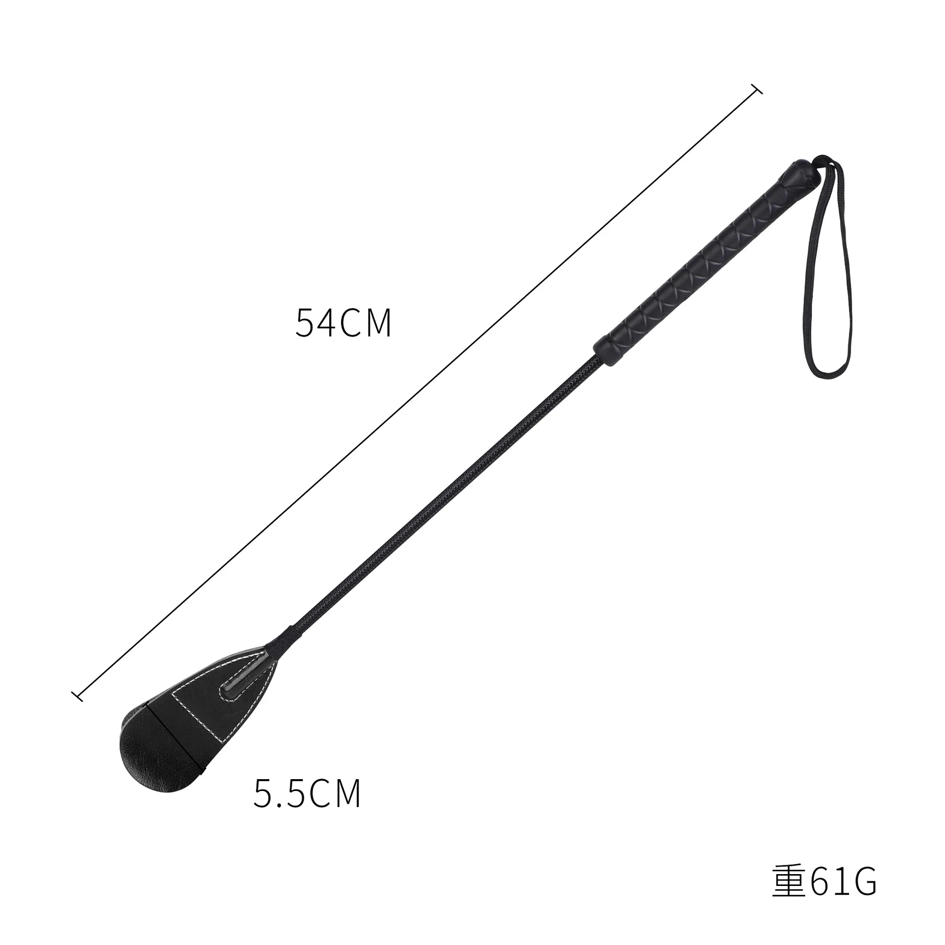 54 سنتيمتر بو الجلود الخيول سوط المحاصيل لتدريب الخيول ، تأثيري ، سوط الحصان مع الجلود الفروسية القفز الخفافيش