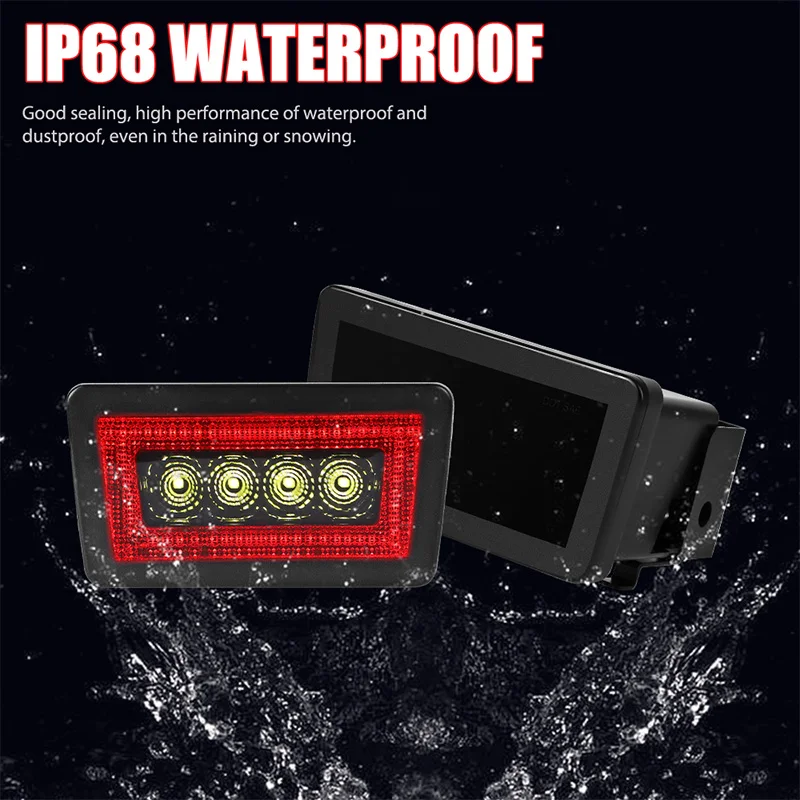 84913FG420 LED الخلفية 3rd الفرامل عكس ضوء الضباب الخفيف لسوبارو امبريزا 2011 ~ 2016 WRX/STI 11-21 XV Crosstrek 13-17 12V-24V