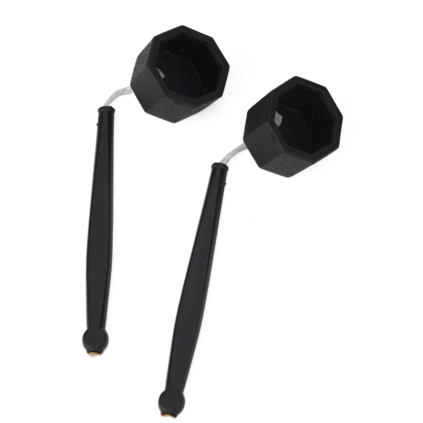 

High Quality Brand New Chalk Holders Billiard Ball 150mm 20g 2PCS 30*23*23mm Black Light Weight Plastic Chalk Octagon