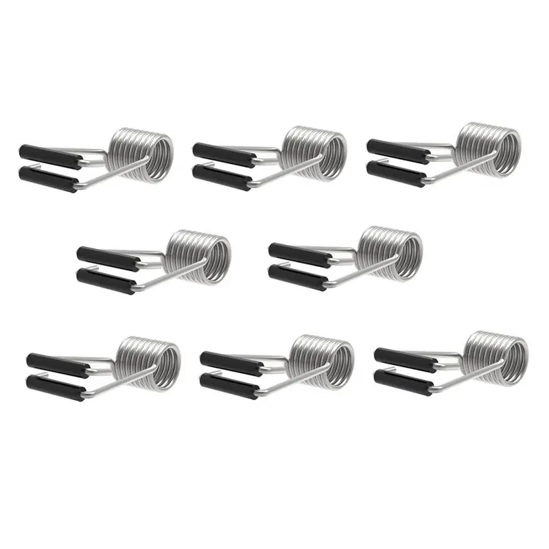 AEE6-Butterfly Spring Door Closer,Spring Hinge Door Closer Fits On Most Door Butt Hinge Pin,Automatic Spring Door Closer 8Pcs