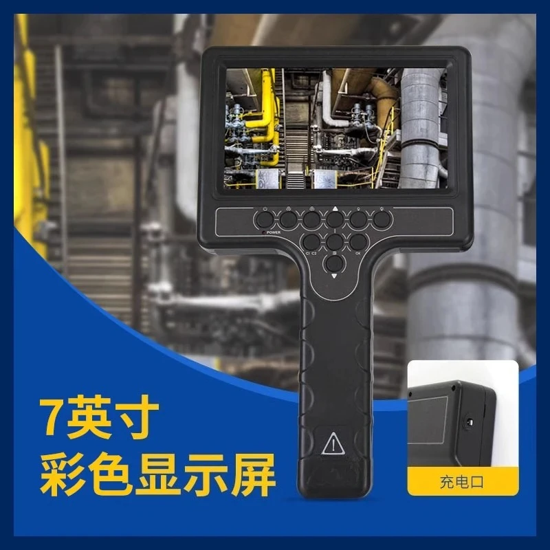 Waterproof visual rotating pipe endoscope Water leakage detection high definition peep mirror