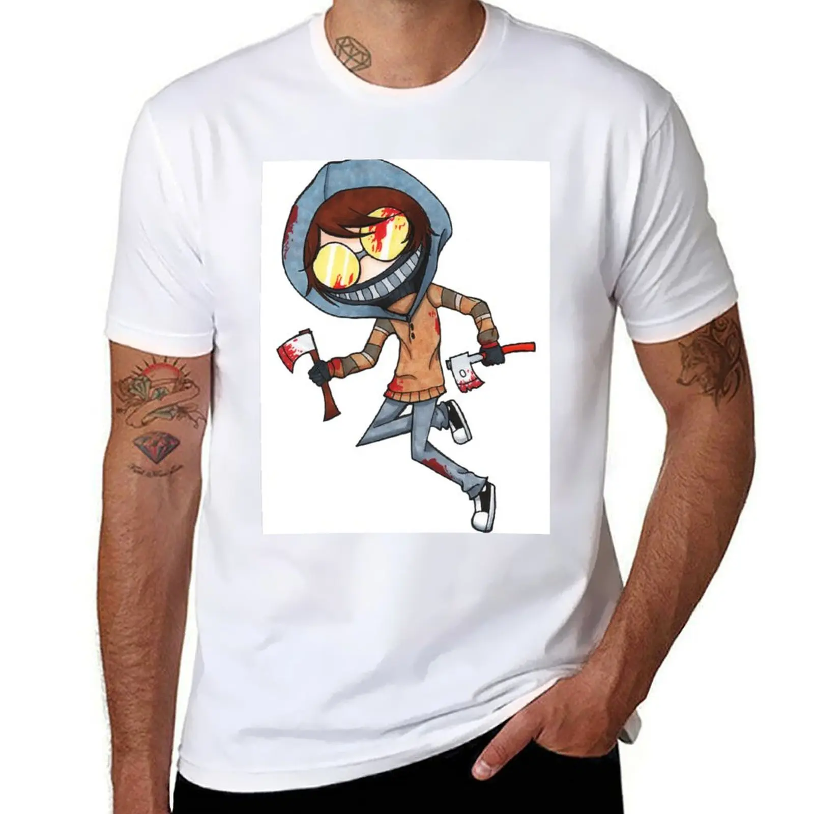 

Ticci Toby T-Shirt t shirts for man graphic tees cotton t shirts man 100% man t shirt summer T-Shirt