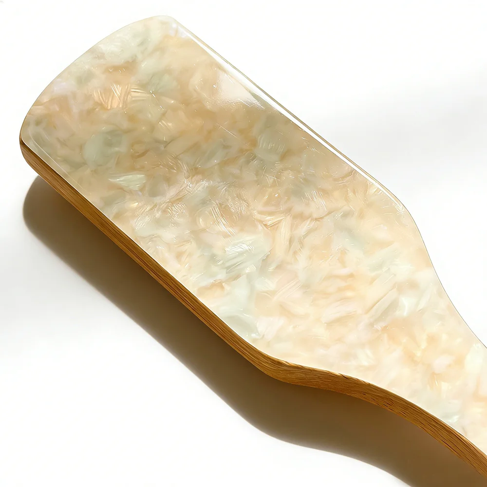 Essigsäure-Material Bunter Airbag-Kamm Massage-Kopfhautpflege-Kamm Tragbares Haarpflege-Werkzeug für den Haushalt – Detail 3