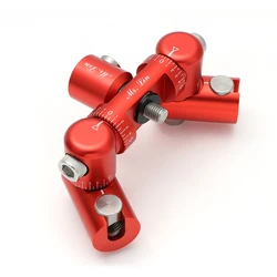 Archery V Bar for Balance Rod Stabilizer, Adjustable, Shock Absorber, Damper for Compound Bow, 0, 5, 10 Angle, 1 Pc