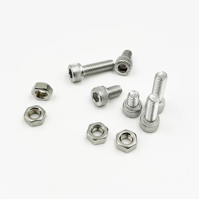 304 Edelstahl Sechs kant Innen sechs kant Kopfs ch raube Schraube Schraube Mutter Set m2, 5 m3 m4 m5 m6 m8 Buchse runde Kopfs ch raube din912 – Detail 6