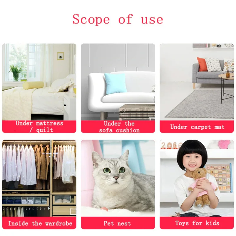 Bedroom Wardrobe Mite Repellent Sachets Herbal Deodorizing Bags for Mattress Pillow Closet Home Bed Bug Killer 10 Pack