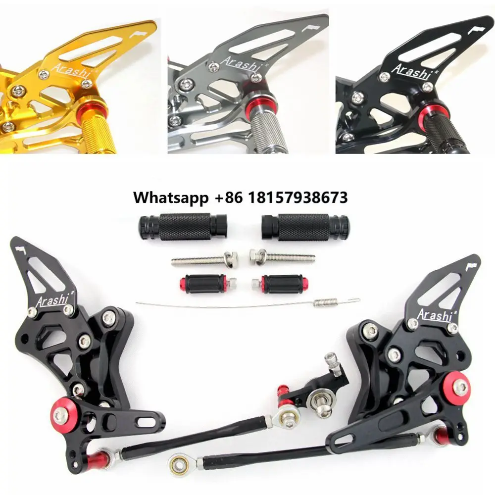

CNC Aluminum Alloy Motorcycle Adjustable Rear Foot Rest for Ducati 1098 1098 S 848 EVO