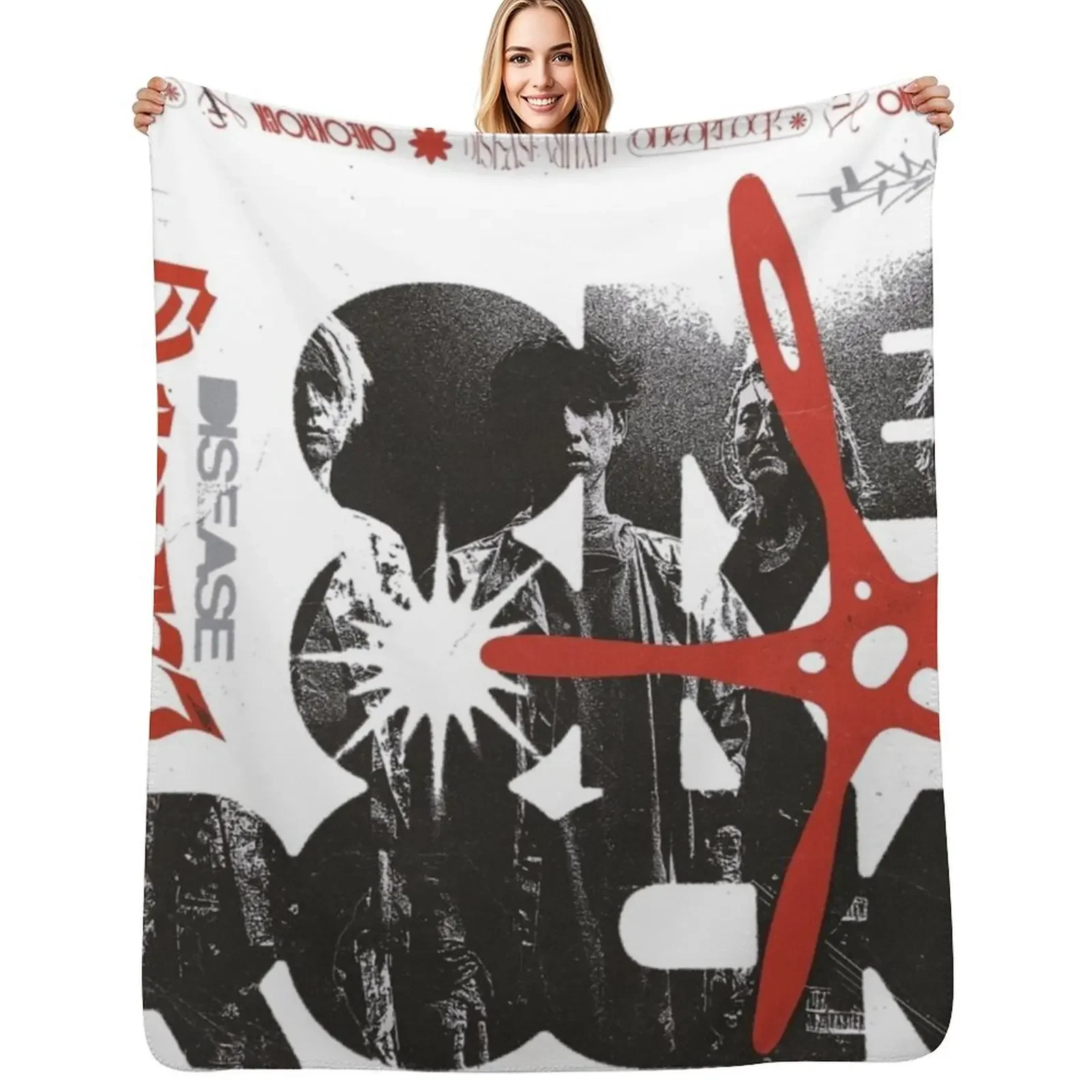 

One ok rock Throw Blanket Cute Extra Large Throw Comforter Blanket