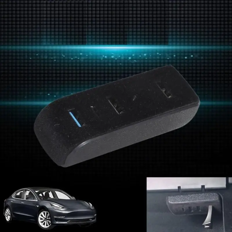 

H37B Docking Station for Model 3/Y Glove Box USB Hub Expansion Dock Power Splitter Hub Fast Charging Car Accessories