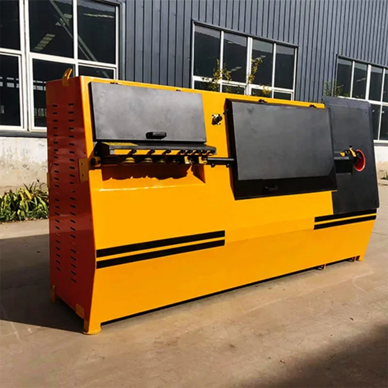 CNC Stirrup Bending Machine Portable Electric 220V High Speed Steel Rebar Hoop Bending Equipment