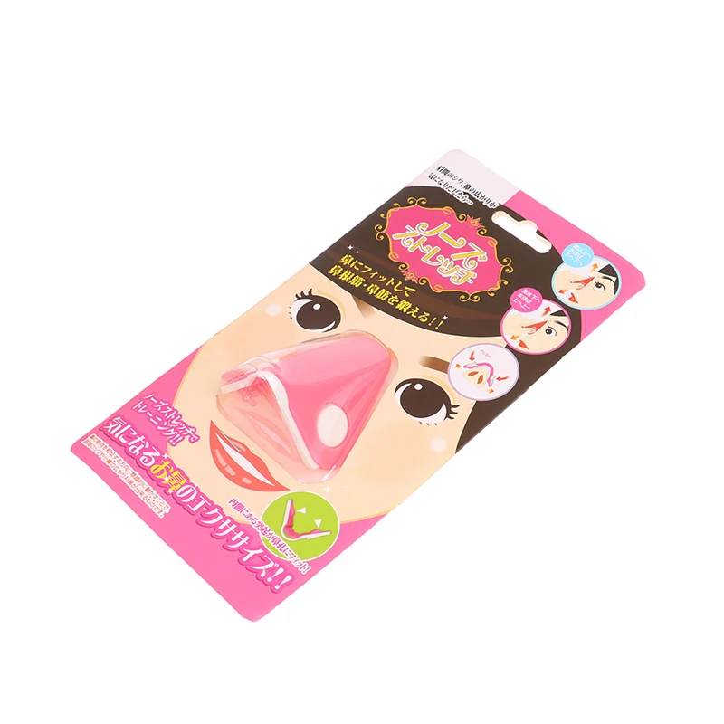 1pc U-shaped Nasal Shaper Natural Beauty Nose Clip 3D Nose Bridge Booster Nose Narrowing Corrector Makeup Tool No Surgery