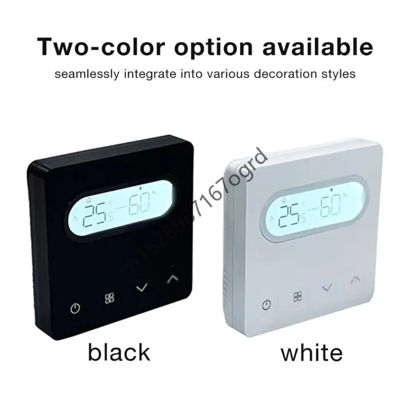 

Intelligent Thermostat Wireless Programmable Temperature Controller Simple Installation for Centralized Home Heating 634A