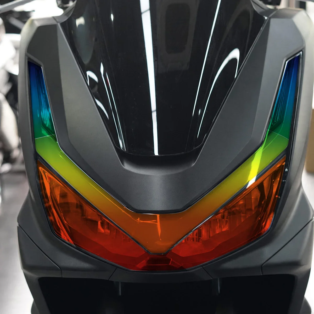 For Honda PCX160 PCX 160 2025 Motorcycle Headlight Protection Film Stickers Moto Light Eyebrow Tint Film Decals Accessories