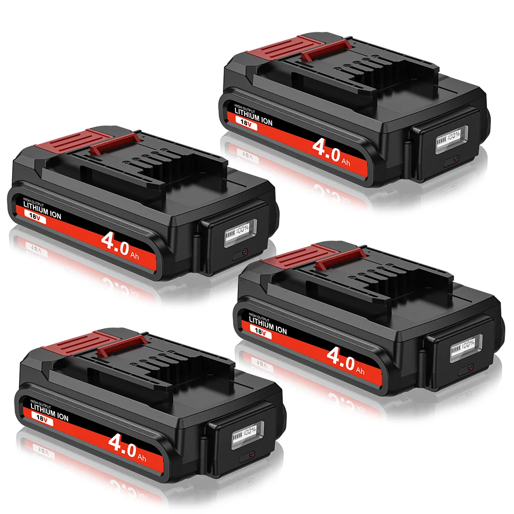 Akku für EINHELL EIN18C2 4000mAh 18V Wiederaufladbarer Akku für EINHELL Power X-change PX-BAT4 PX-BAT52 GE-LC 4511396 4511437