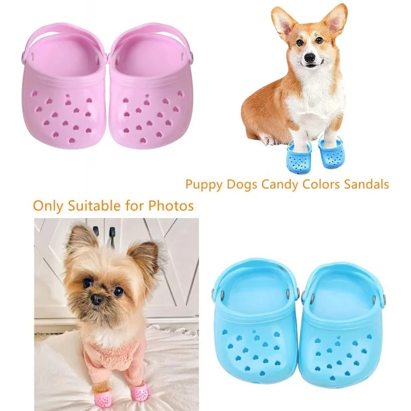 Dog Hole Shoes Puppy Sandals Teddy Dog Pet Slippers Amazon Beach Shoes