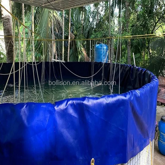 High Quality Outdoor Frame Above Ground Fishing Tank Pool Set Water Storage Tank for Aquaculture