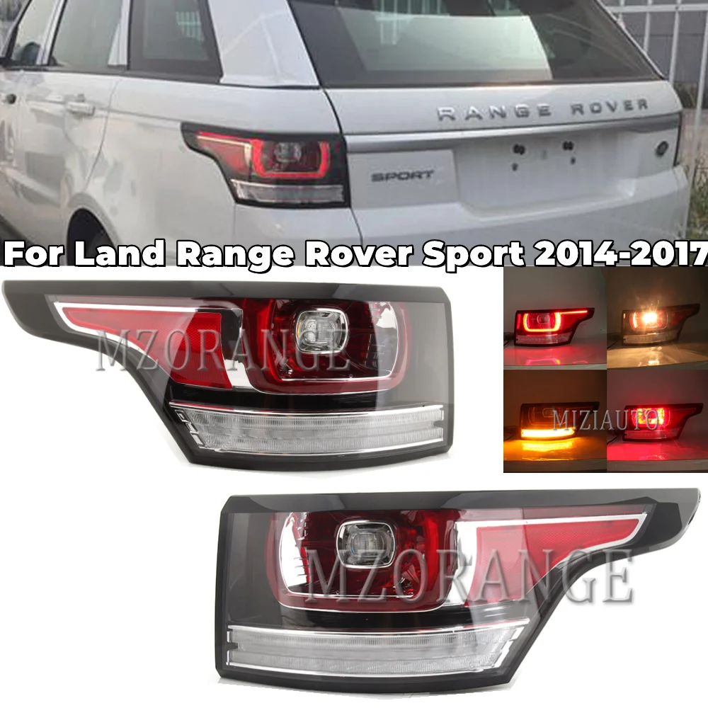 

LED Rear Tail Lights For Land Range Rover Sport 2014 2015 2016 2017 L494 DRL Turn Signal Brake Lamp Car Lights Accessories