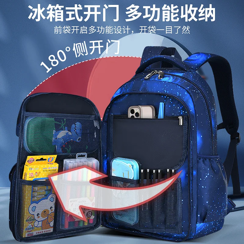 Children Orthopedics School Bags Kids Backpack In Primary Schoolbag For Girls Boys Waterproof Backpacks Book Bag Mochila 2025