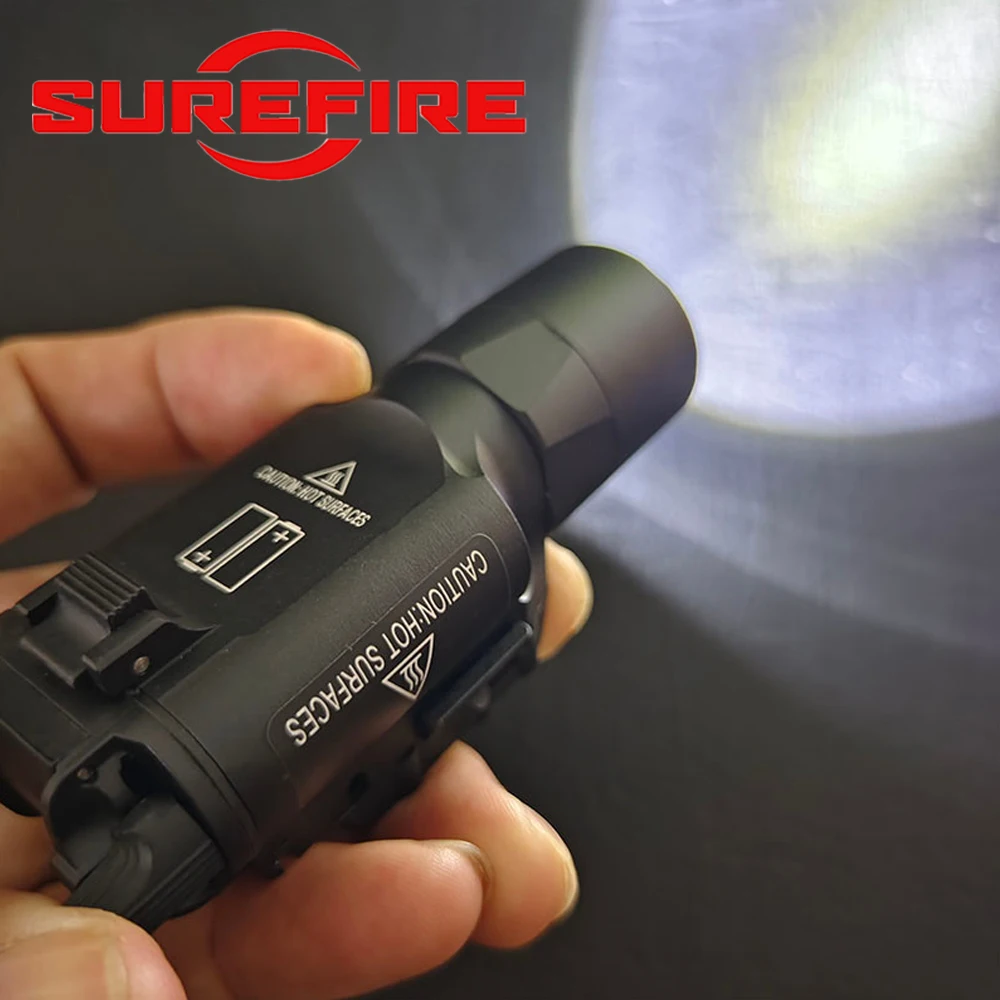 SureFire X300 Ultra Tactical Flashlight And Holographic Red Dot Sight Scope Optics Collimator Combo Fit 20mm Rail Airsoft view 5