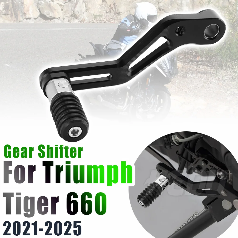 

Motorcycle Adjustable Gear Shifter Shift Pedal Lever Fit For Triumph Tiger660 Tiger 660 TIGER 660 2021-2025 Sliding Gear Lever