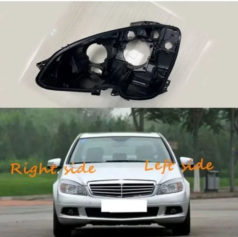 

Headlight Base For Mercedes Benz C-Class W204 2008 2009 2010 Headlamp House Car Rear Base Front Auto Headlight Back House