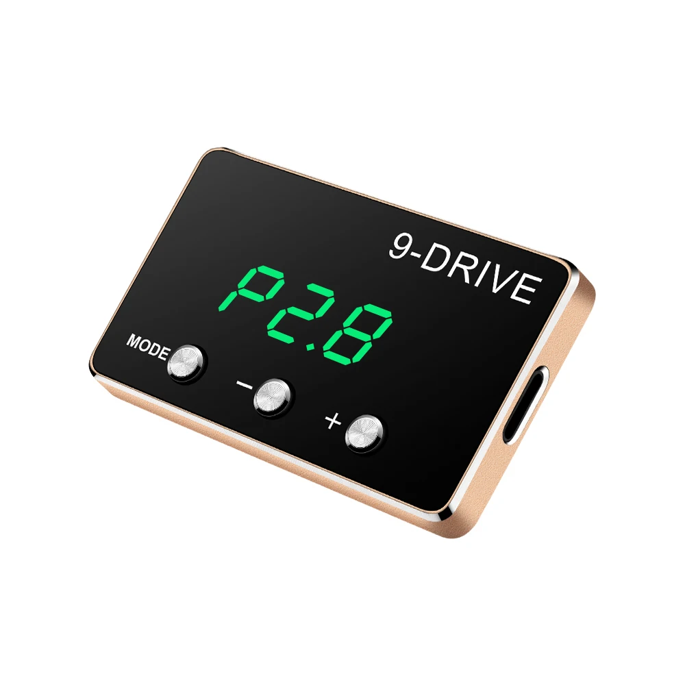 MEKEDE 9 Drive 5 Modes Digital Car Throttle Response Controller Racing Accelerator Potent Car Pedal Booster Electronics