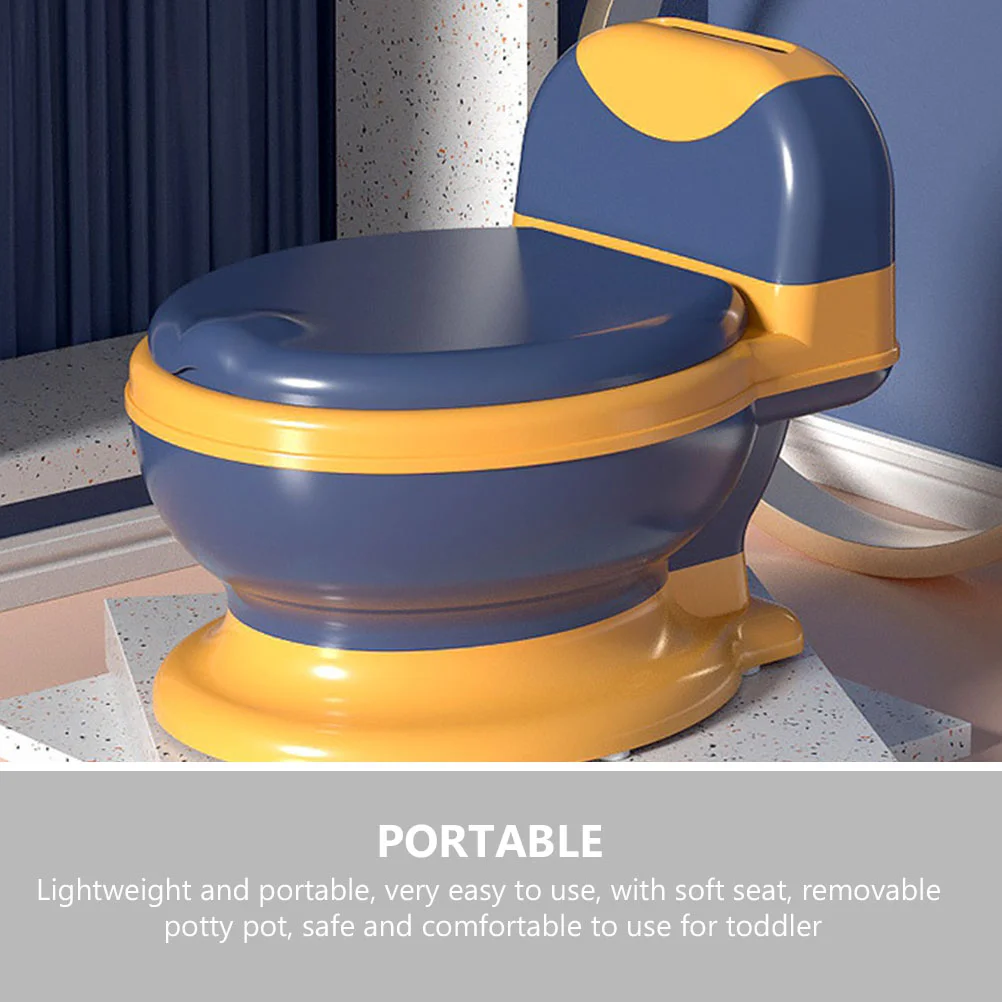 Baby Small Toilet with Cushion Soft Potty Training for Boys Urinal Toddler Elder