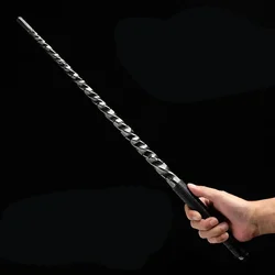 60cm Outdoor EDC Portable High Manganese Steel Hand Forging Short Stick Training Car Emergency Tool