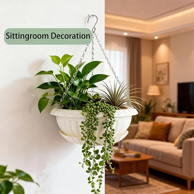 กระถางแขวนขนาดใหญ่สำหรับต้นไม้ - Spider Plant Hanging บทวิจารณ์และราคา