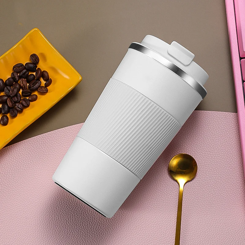 510ml Stainless Steel Coffee Cup Thermal Leak-Proof Mug Garrafa Termica Cafe Copo Termico Caneca Travel Car Insulated Bottle