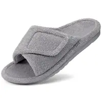 Comwarm Adjustable Fur Women Slippers Fashion Fluffy Women House Slippers Orthopedic Open Toe Women Cotton Shoes Arch Support - Image 2