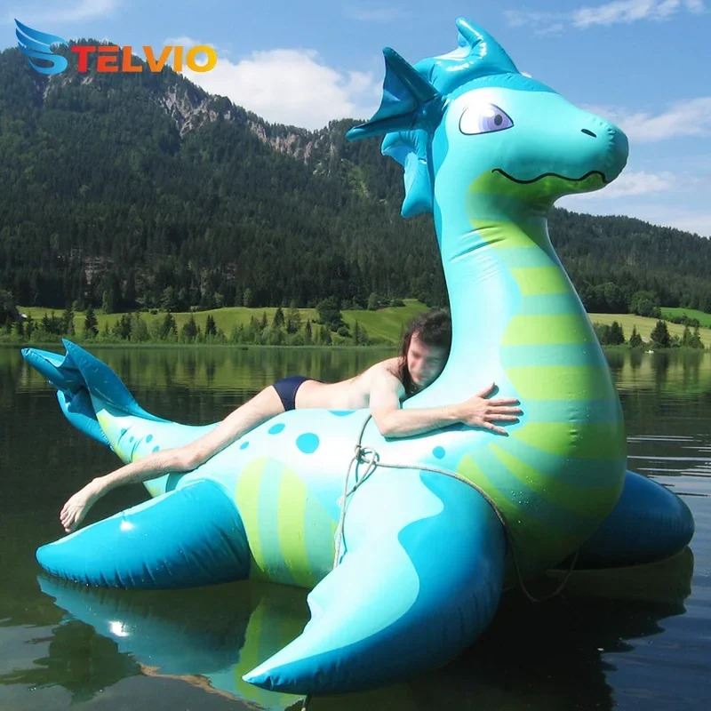 Hot sale heavy-duty PVC inflatable sea animal toys inflatable sealed sea dragon