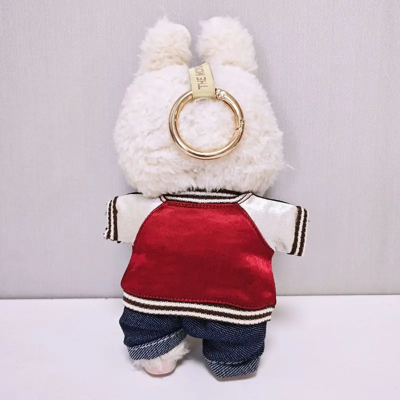 For17/18cm Labubu V1/2 ropa Mini muñeca accesorios de atuendo para Corea Kpop Exo béisbol Jersey pantalones zapatos cámara ropa regalo