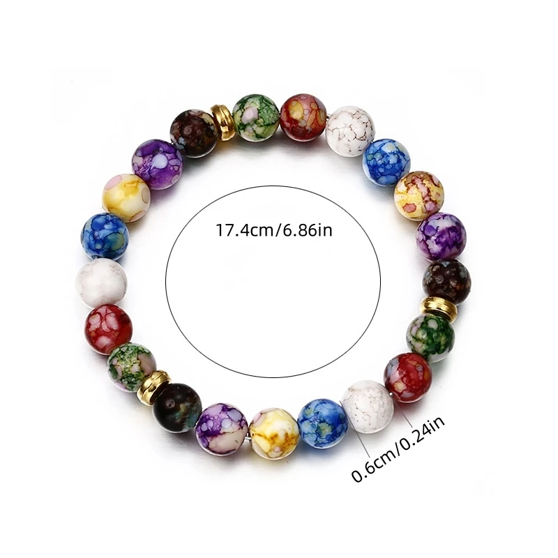 7 Chakra Healing Crystal Bracelet - Enhances Balance & Energy - Perfect for Yoga, Meditation, and Daily Wear - Ideal Gift for We image 4